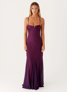 Ravello Maxi Dress - Mulberry Day To Night Classic sheath dress