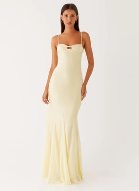 Body Fit Sleek Fit Ravello Maxi Dress - Sunny Yellow