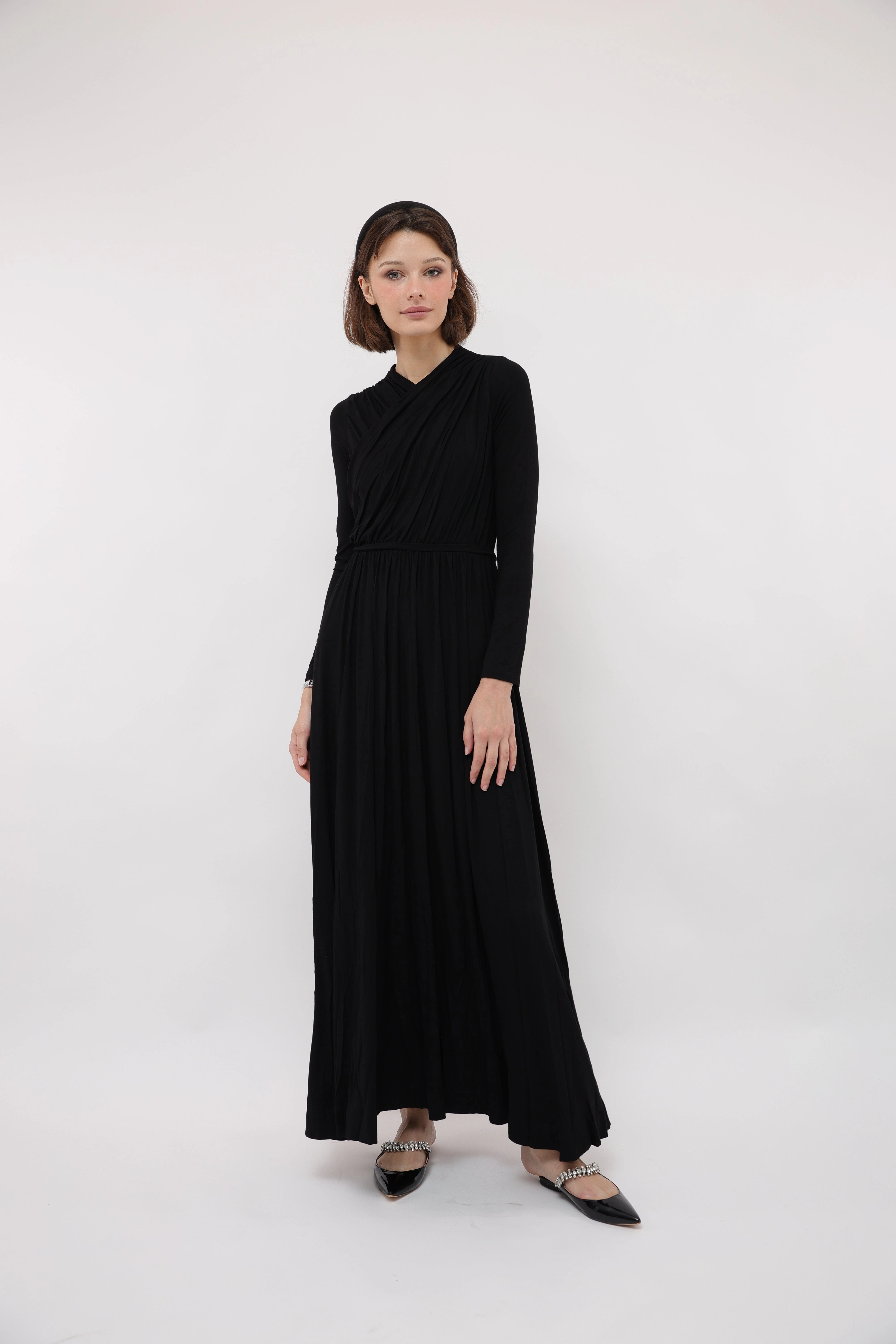 Trendy midi dress Effortless Vibe Ray Maxi Dress
