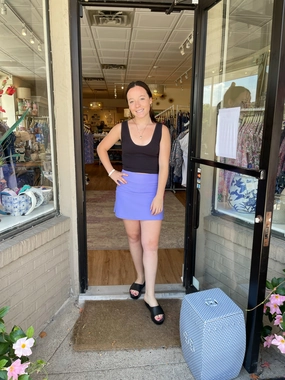 Razi Skort Lilac Fashionable Fit