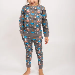 Reading Dogs Kids Pajamas Set [FINAL SALE]