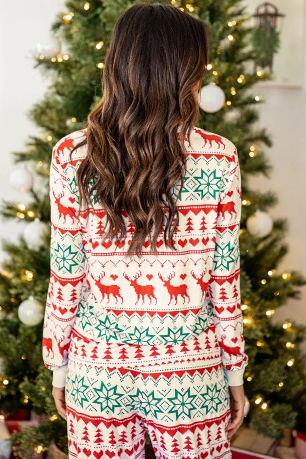 Red and Green Christmas Lounge Set