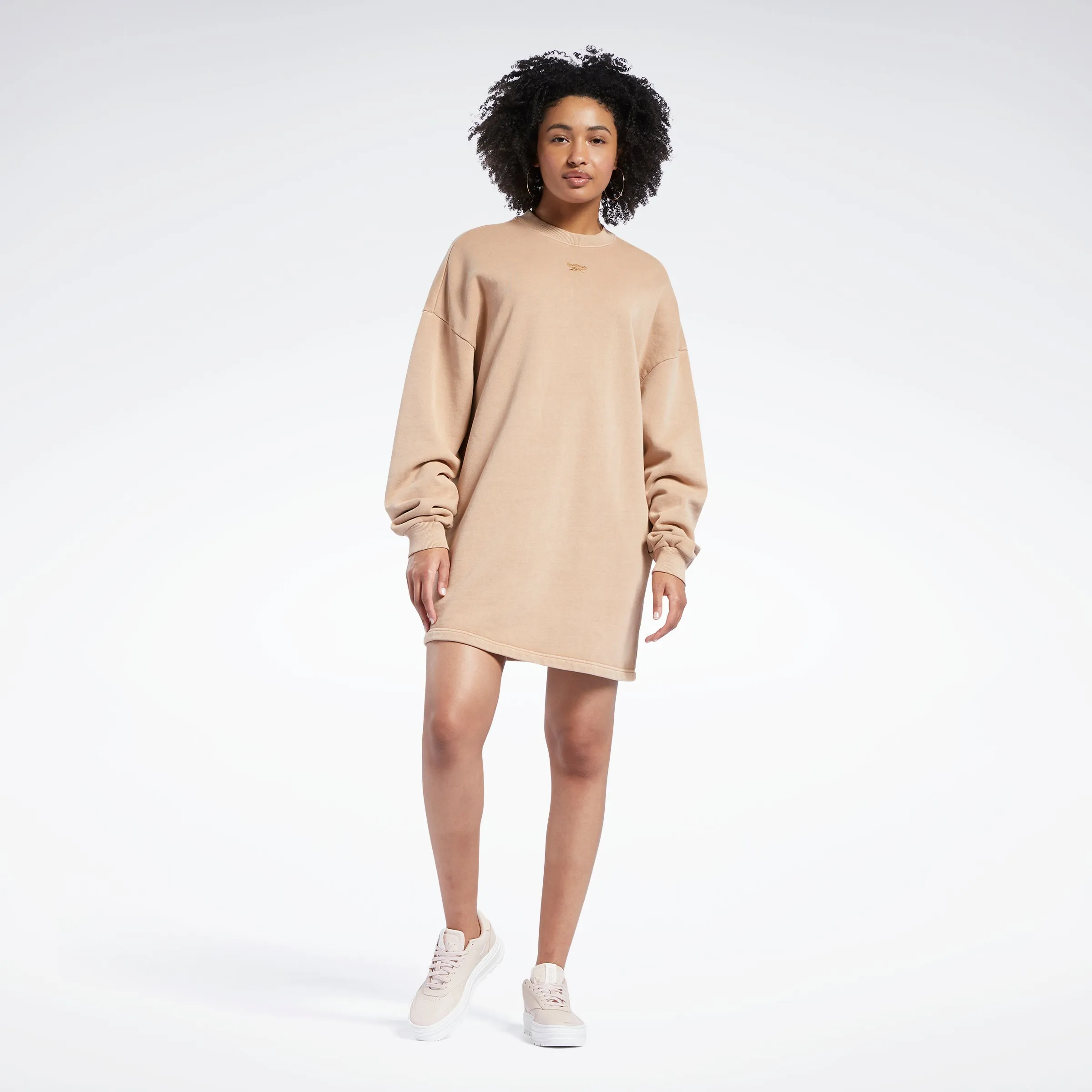 Reebok Apparel Women Reebok Classics Natural Dye Crew Dress Wilbrw