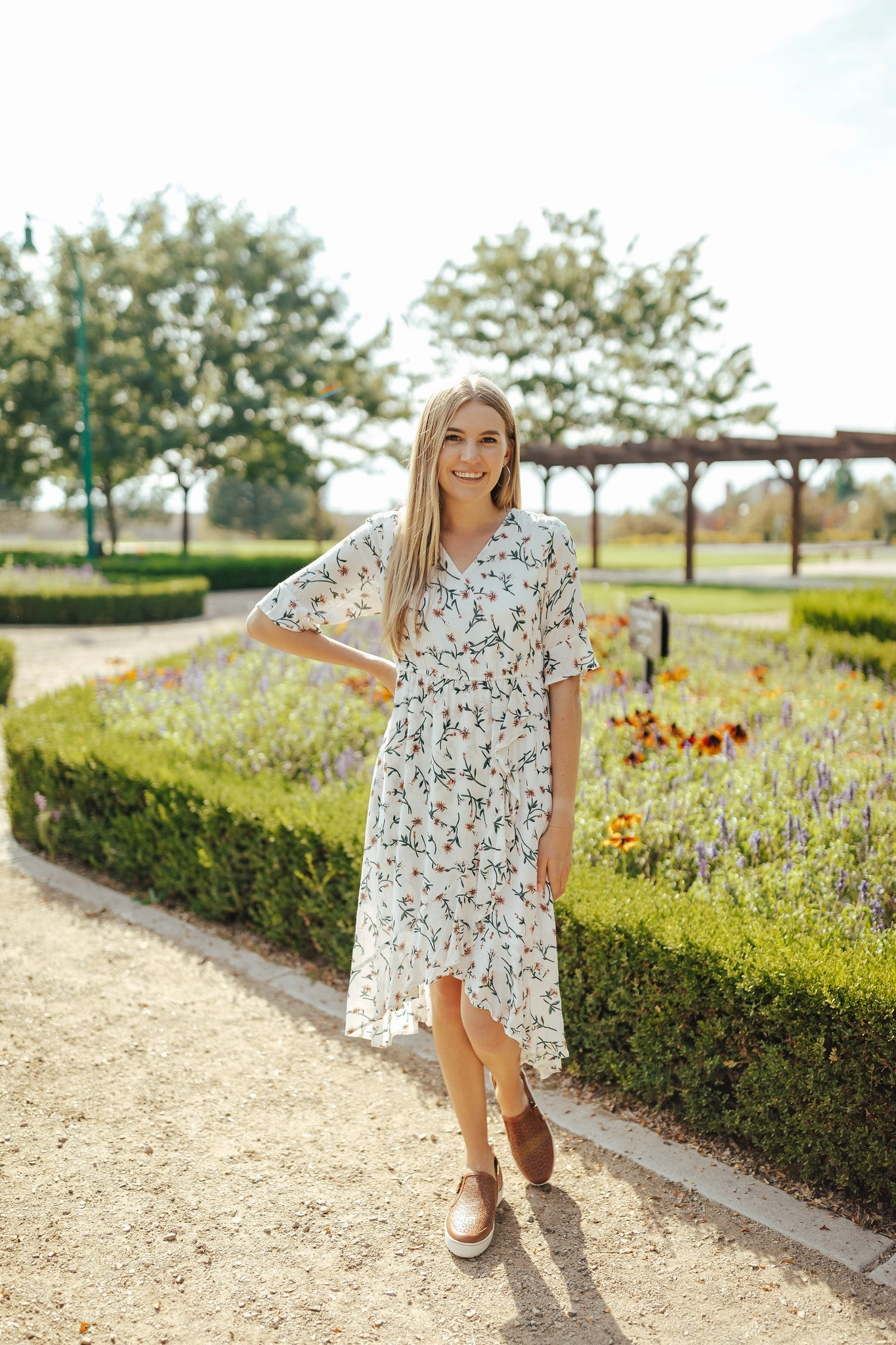 ContrastStitching Comfortable fit Lizzy Dress