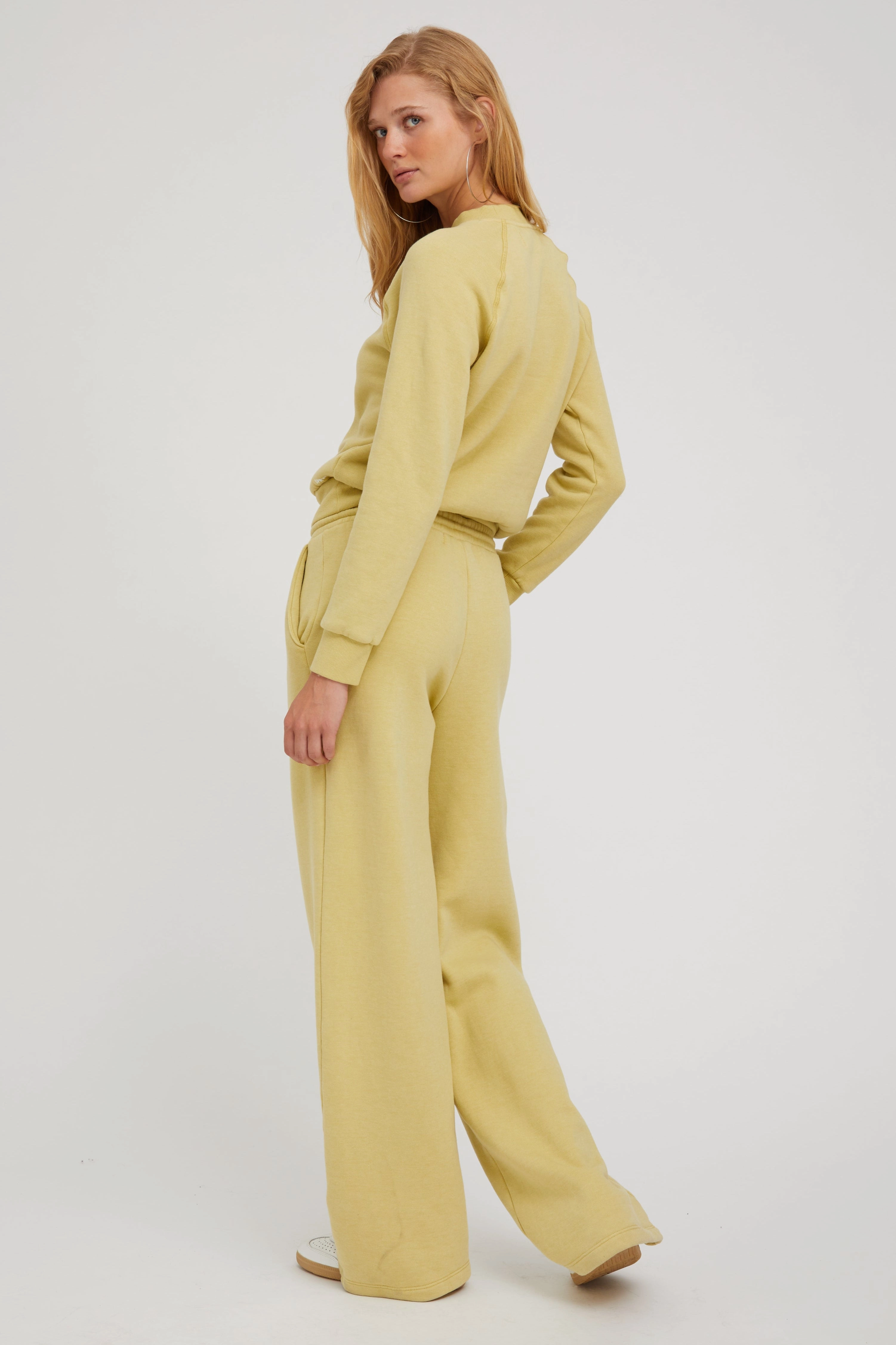 Pistachio Baggy Sweatpants Airflow Optimized Weave