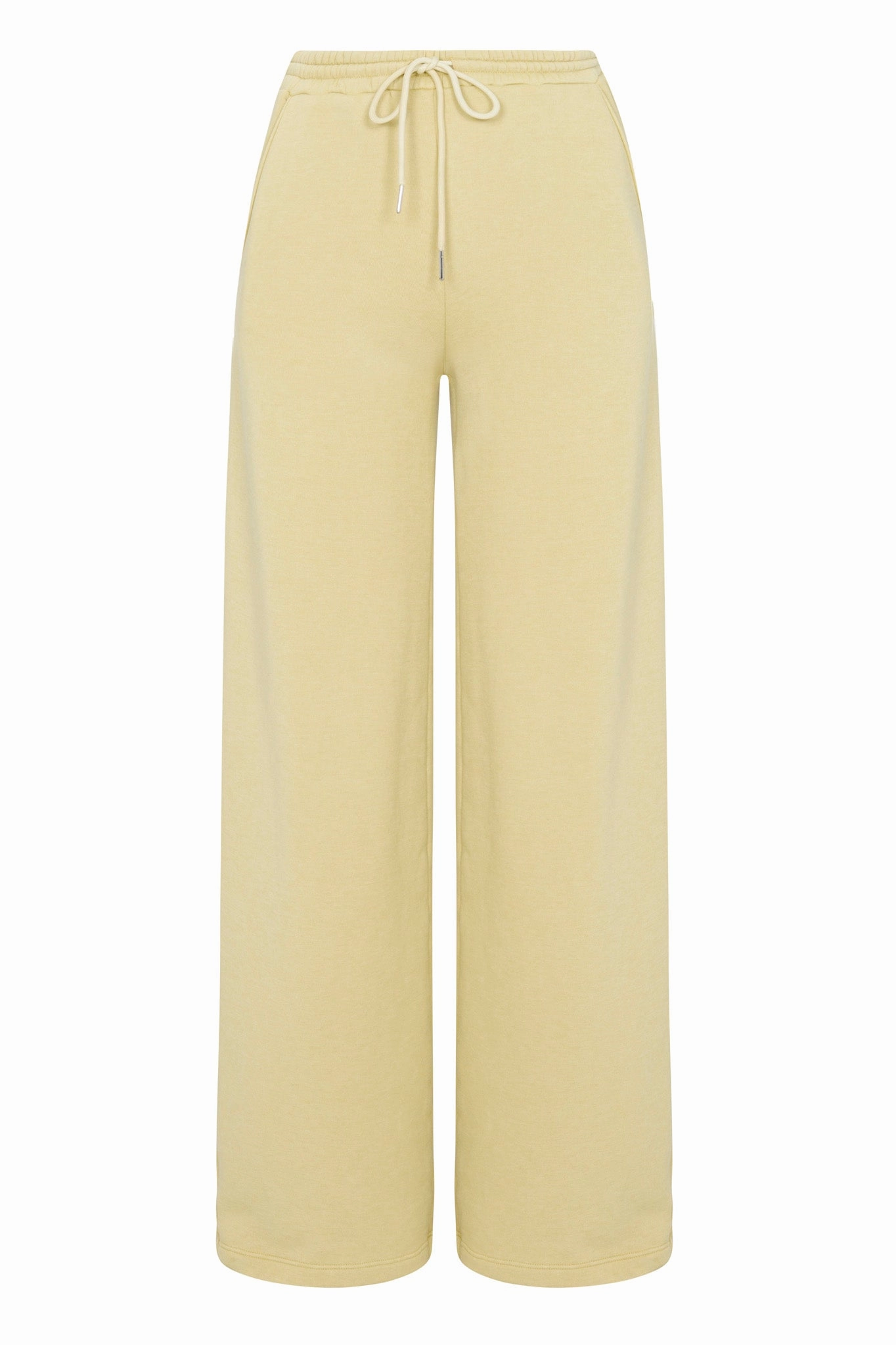 Layered Look Pistachio Baggy Sweatpants