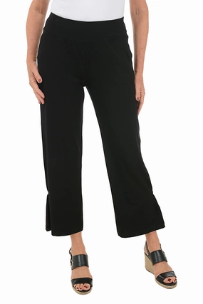 Casual Look Side Pleat Ankle Pant
