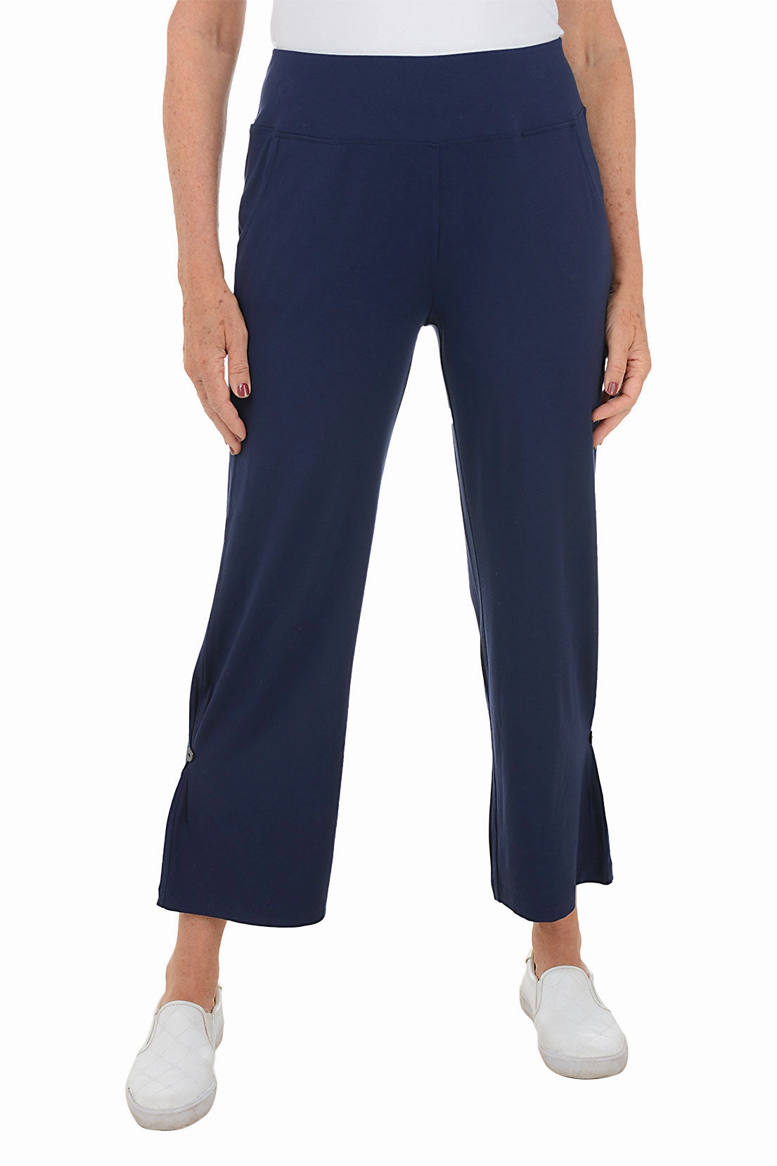 Side Pleat Ankle Pant Perfect Layer
