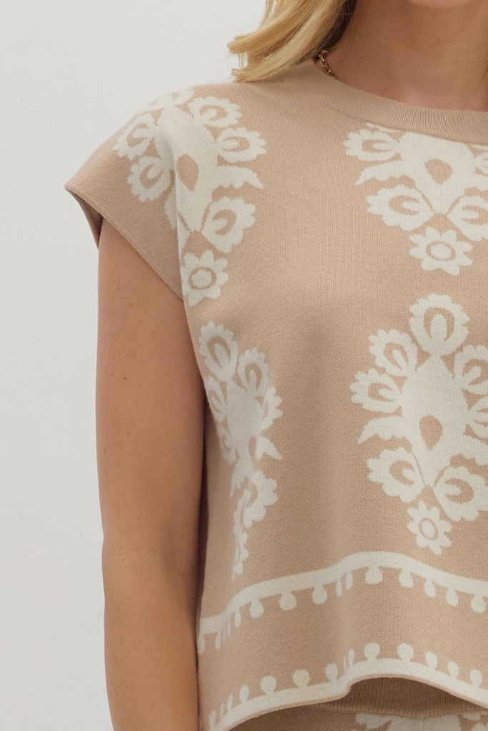 AirflowOptimized Design Remi Cap Sleeve Sweater