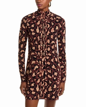 Renada Cardigan Painted Animal Brown AntiFade Treatment AllDay Comfort Tech