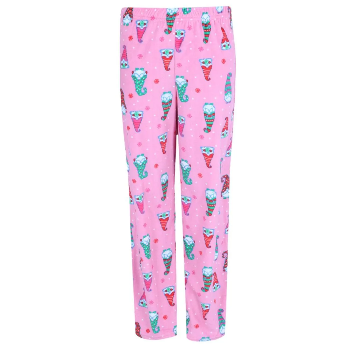Rene Rofe Toddler Girls Gnome Velour Button Down Long Sleeve PJ Set