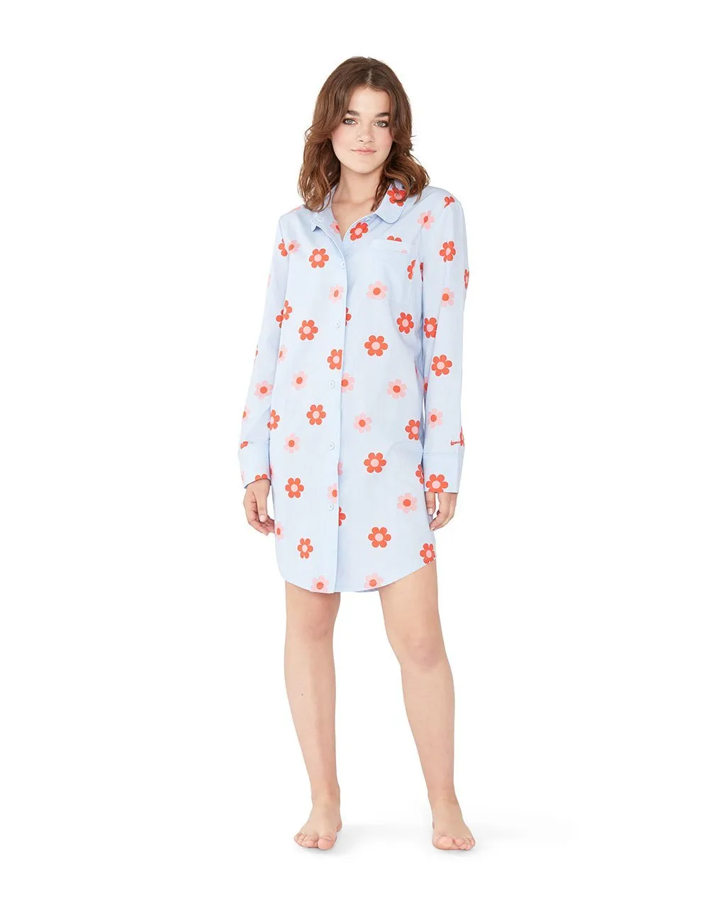Retro Daisy Sleep Dress