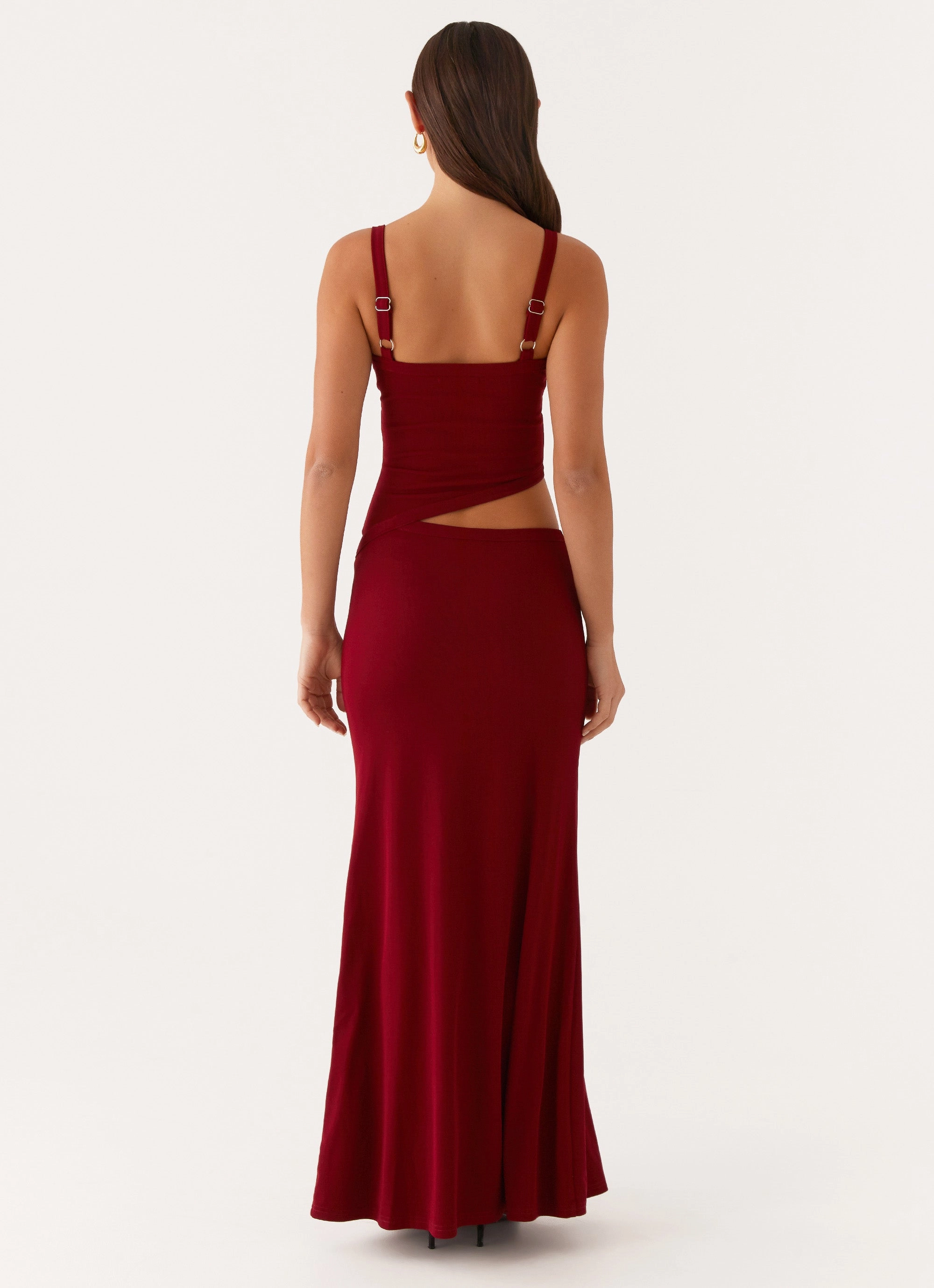 Comfortable fit dress for all body types Best-Seller Jocelyn Maxi Dress - Maroon