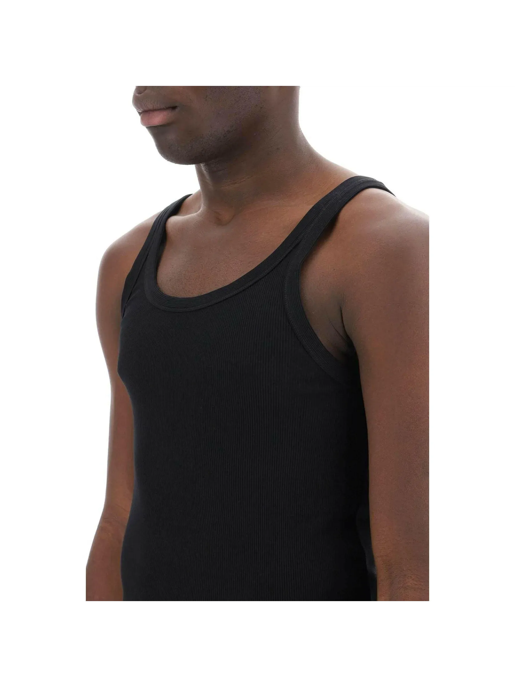 Ribbed Slim-Fit Tank