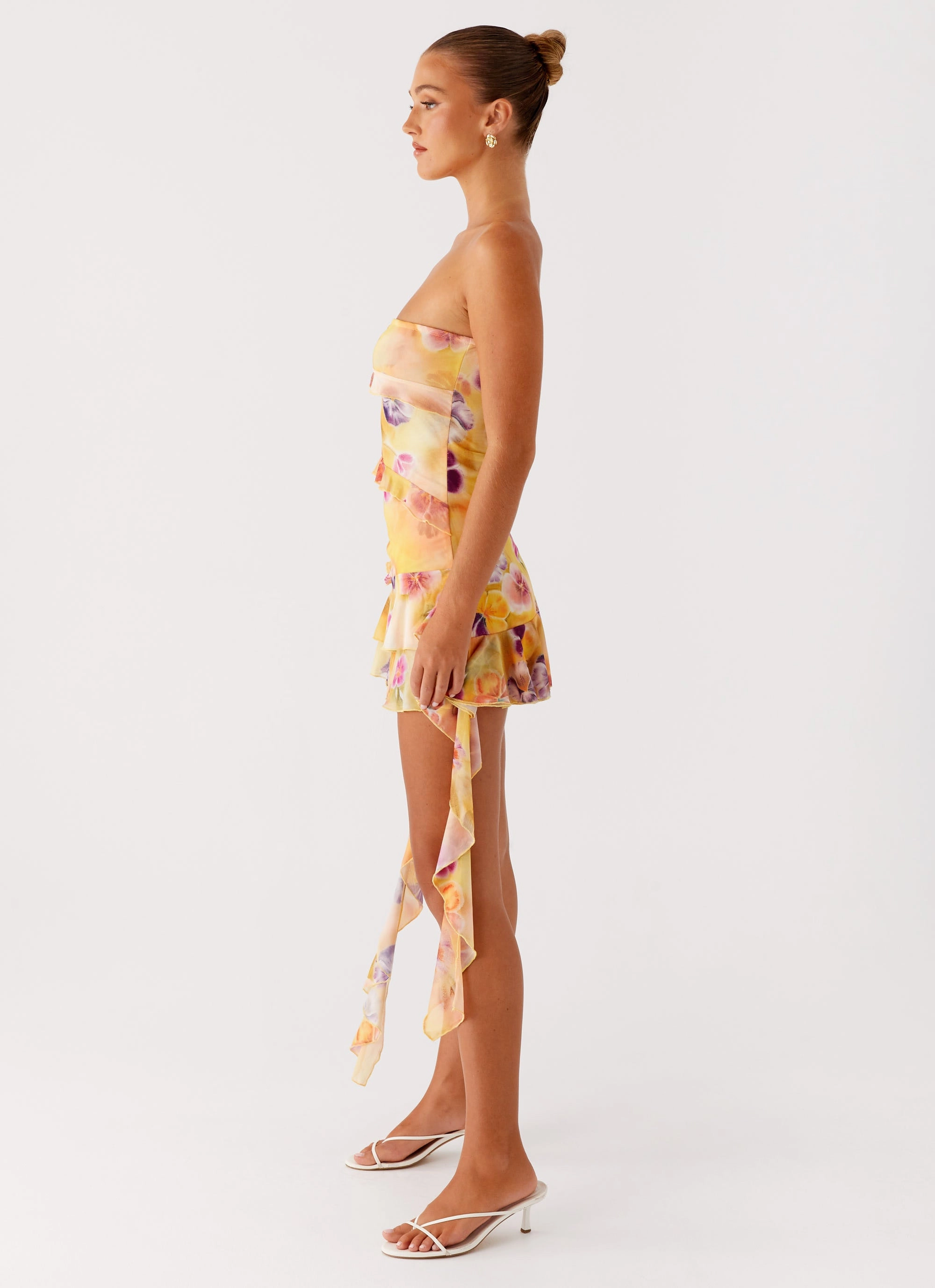 ReversibleStyle Macey Mini Dress - Sunburst Floral