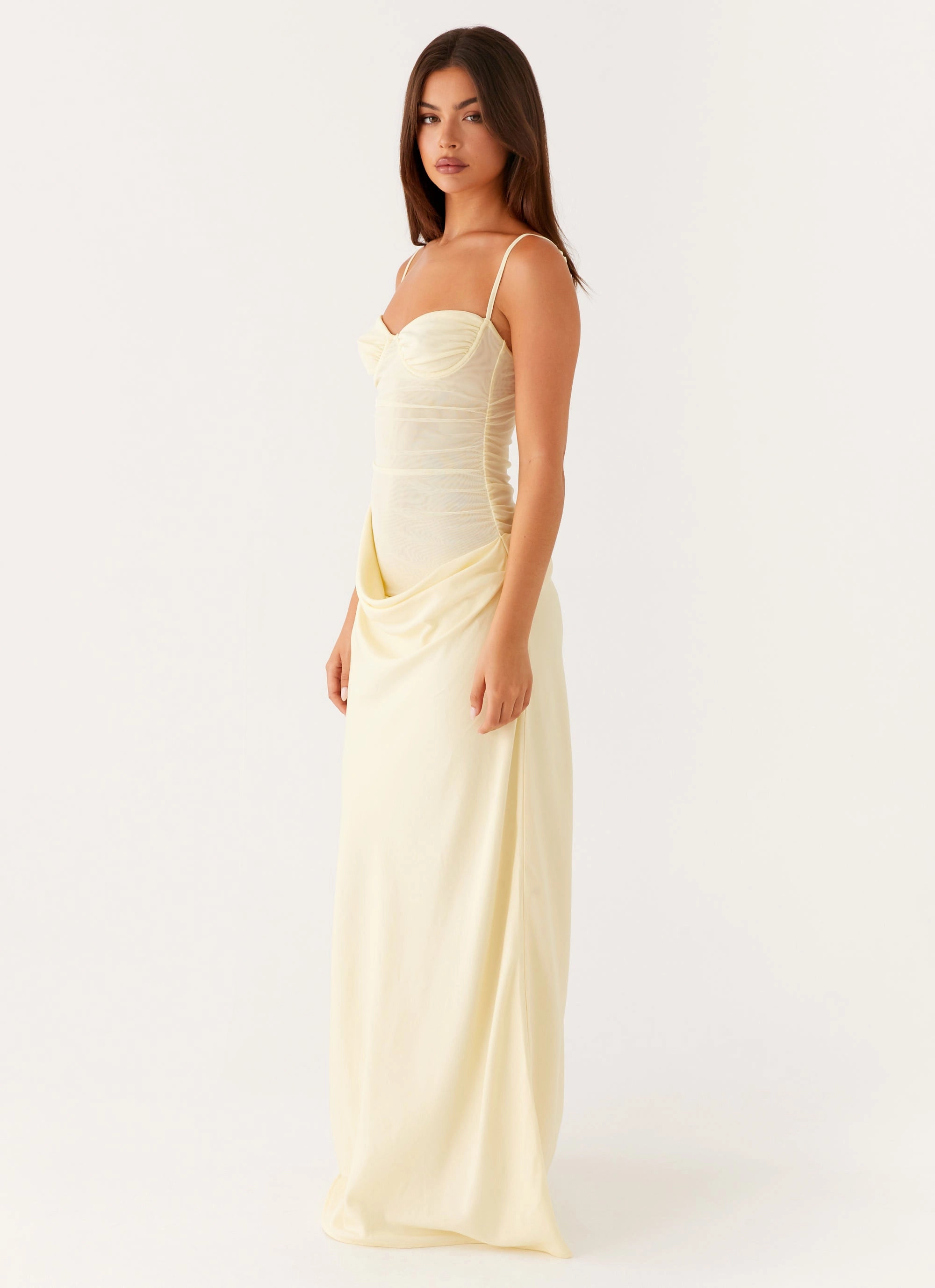 Romy Maxi Dress - Yellow Calm Beauty