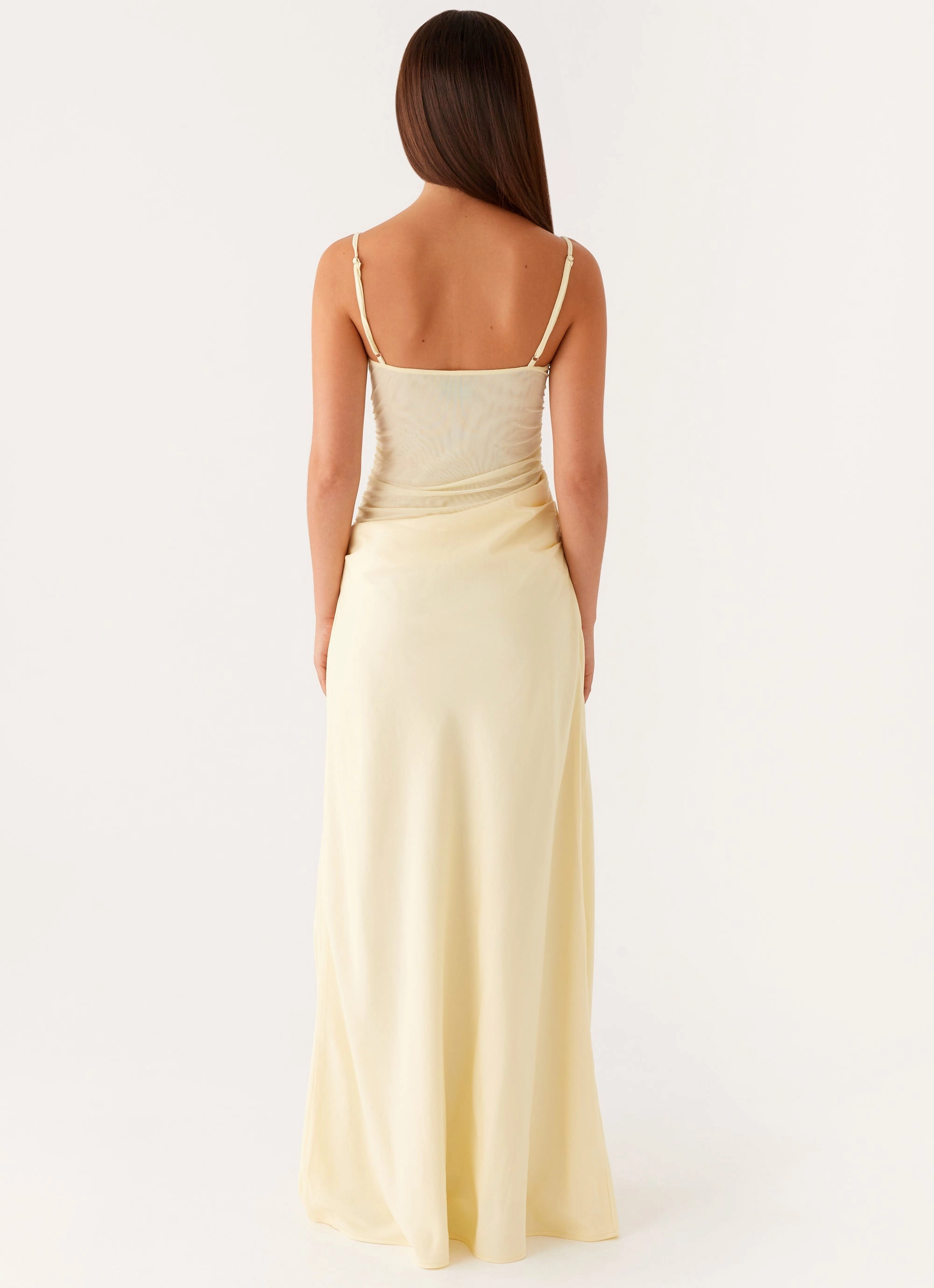 Romy Maxi Dress - Yellow Runway-Ready
