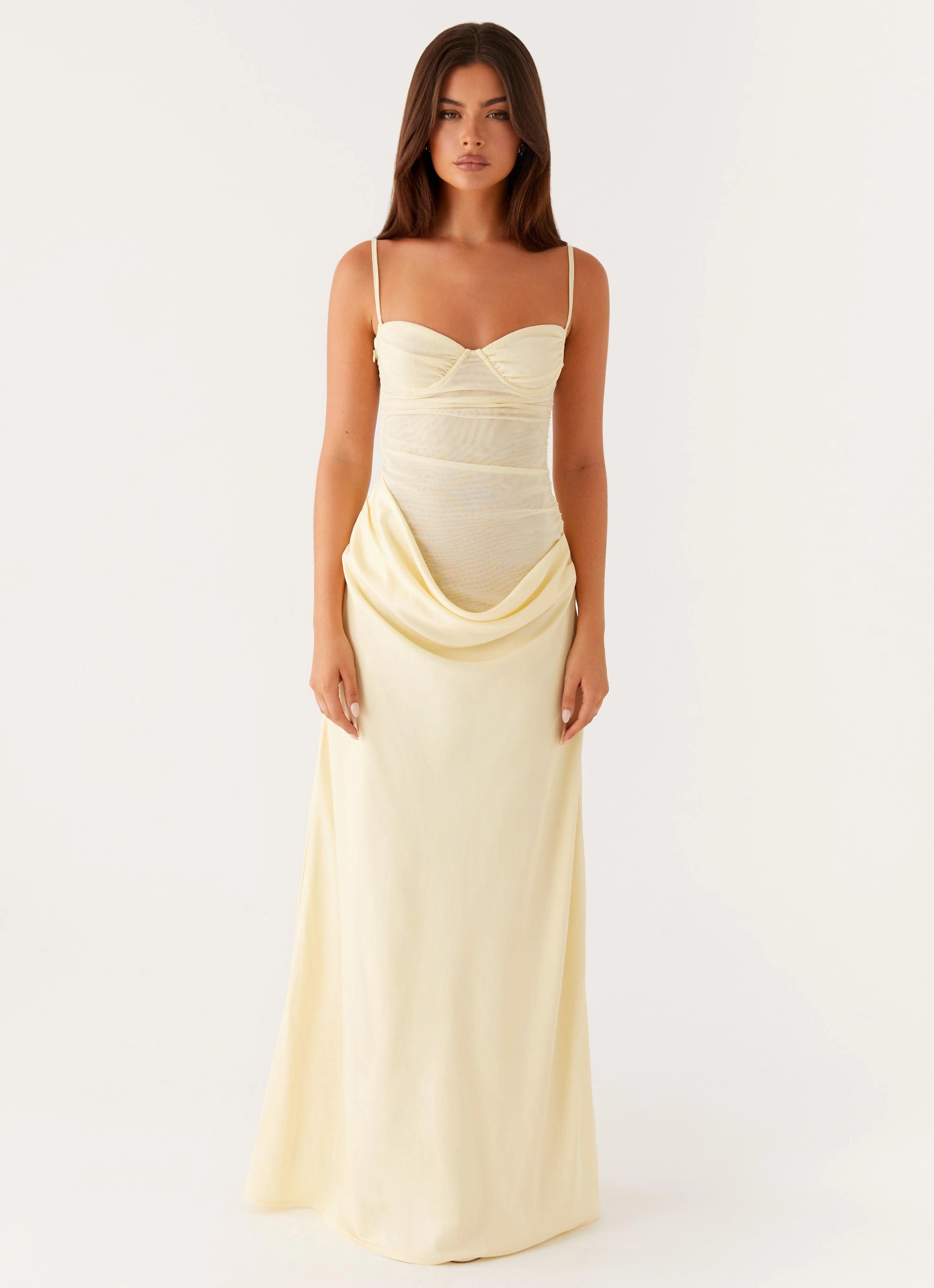 Romy Maxi Dress - Yellow Timeless Energy