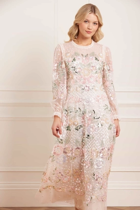 Rosalie Ankle Gown Sophisticated Tailoring