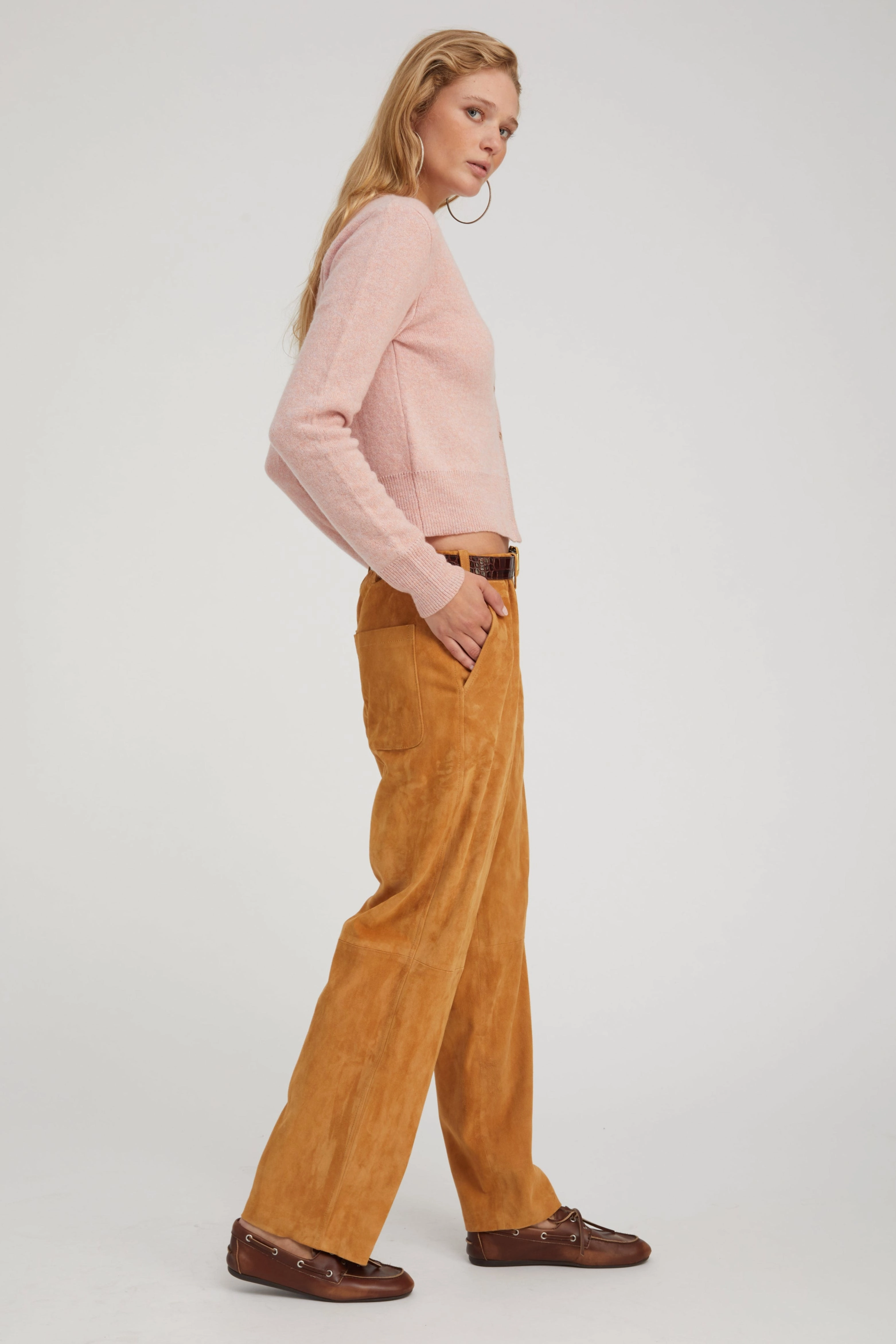 Rose Cashmere Baby Cardigan Athletic Wear