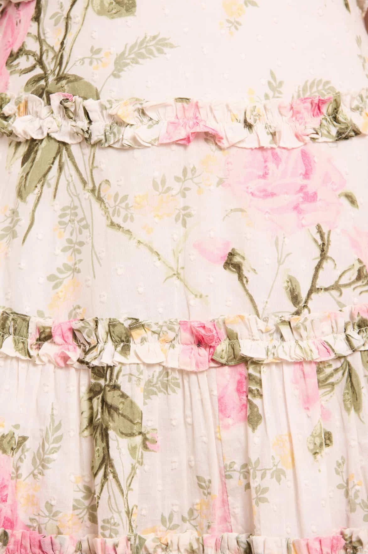 Rose Cotton Backless Mini Dress Silky Finish