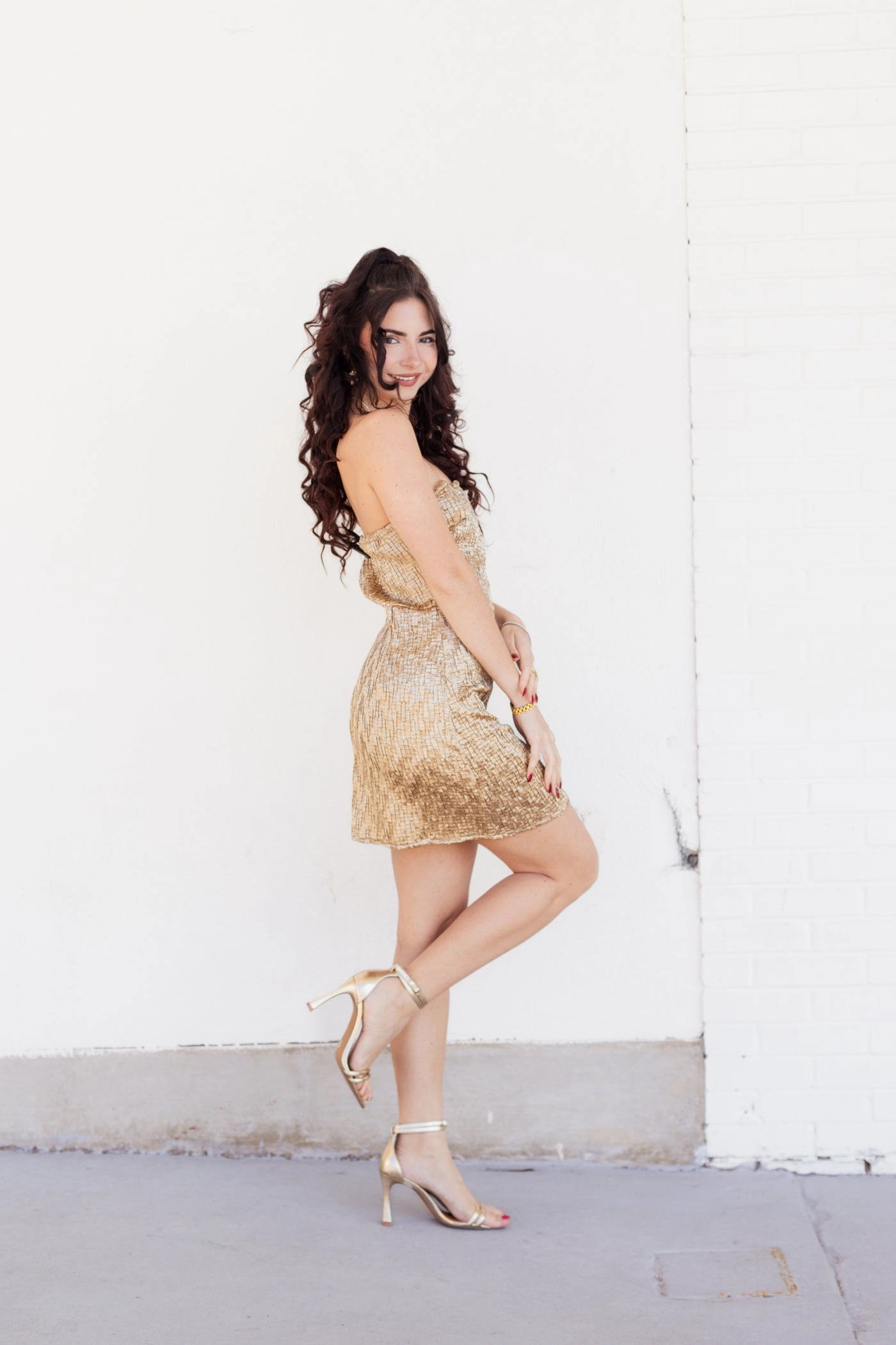 ROXANNE DRESS Matte-finish