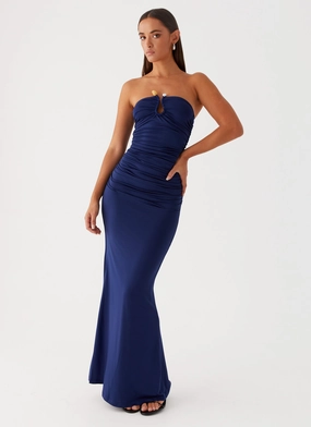 NonSlipClosure SmoothEdgeFinish Rudy Maxi Dress - Navy