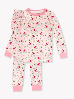 Ruffle Butts- Dear Santa Ruffle Pajama Set (2-14)