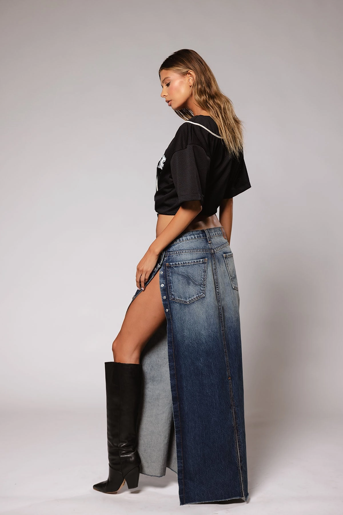 The Mason Maxi Bold Statement Ombre effect