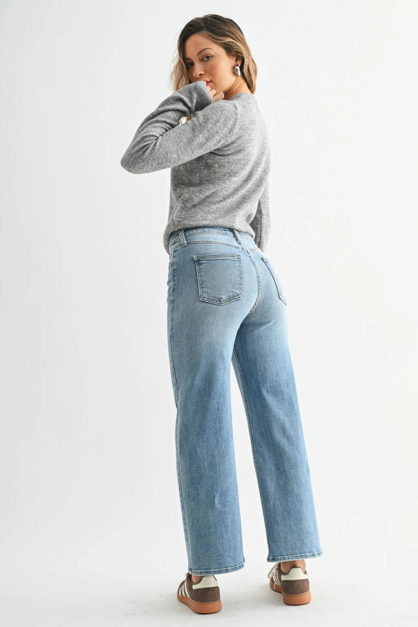 MONICA WIDE LEG JEANS Comfort Fit