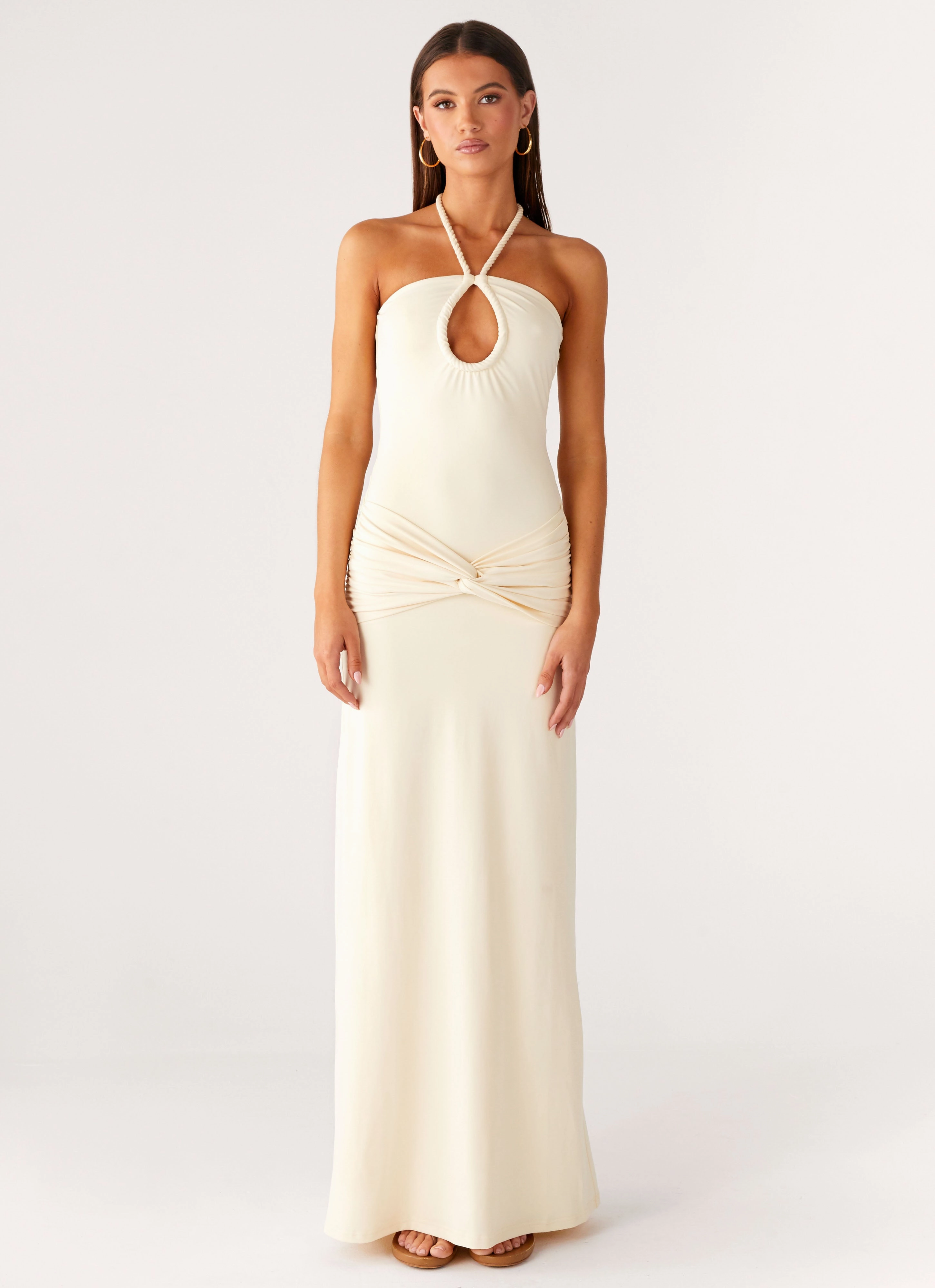 Coastal Chic Sacred Maxi Dress - Yellow