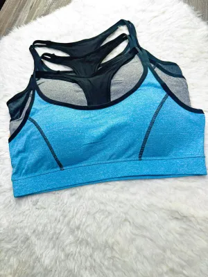 Sajiero Crop Pushup Sports Bra