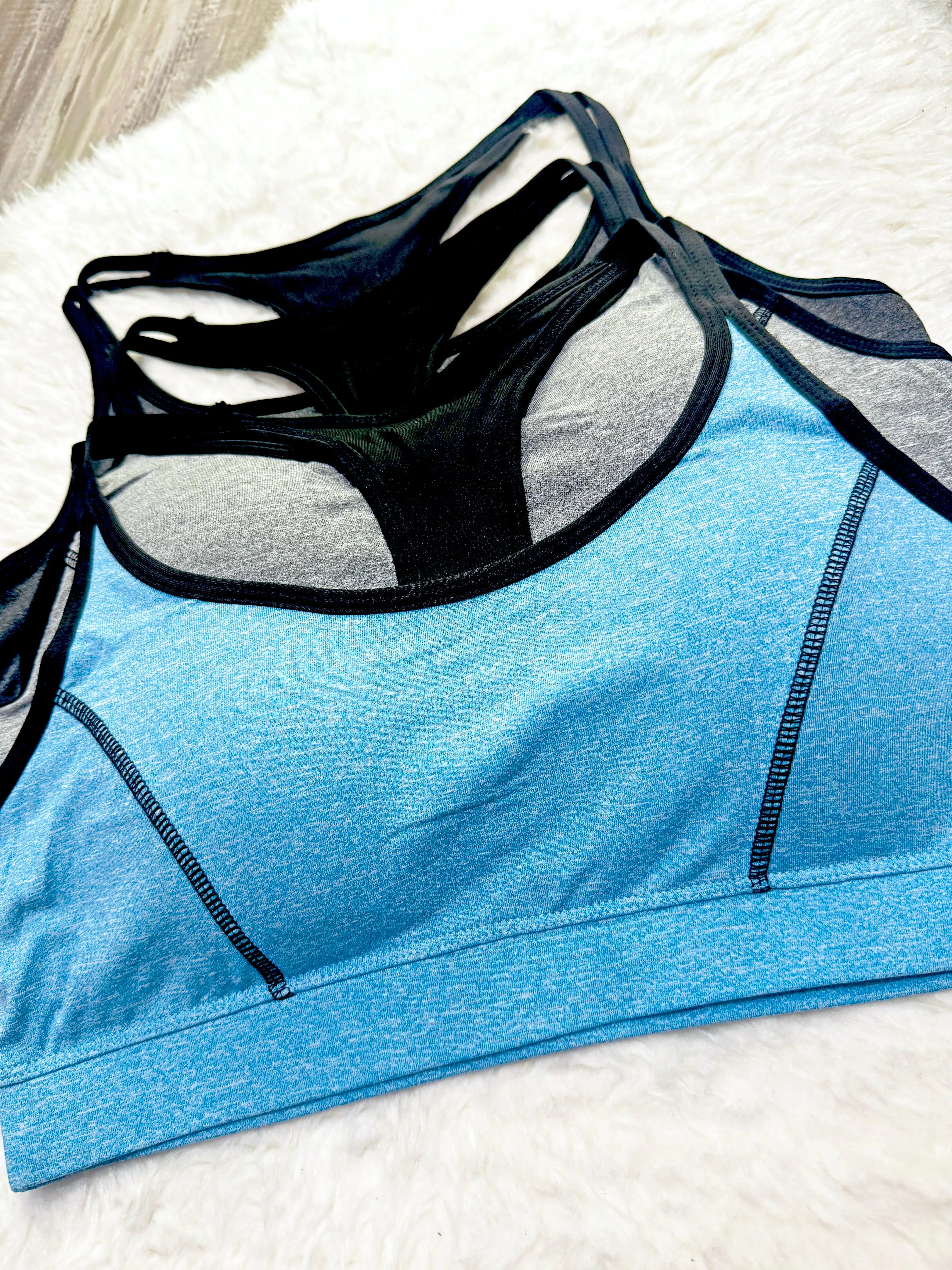 Sajiero Crop Pushup Sports Bra