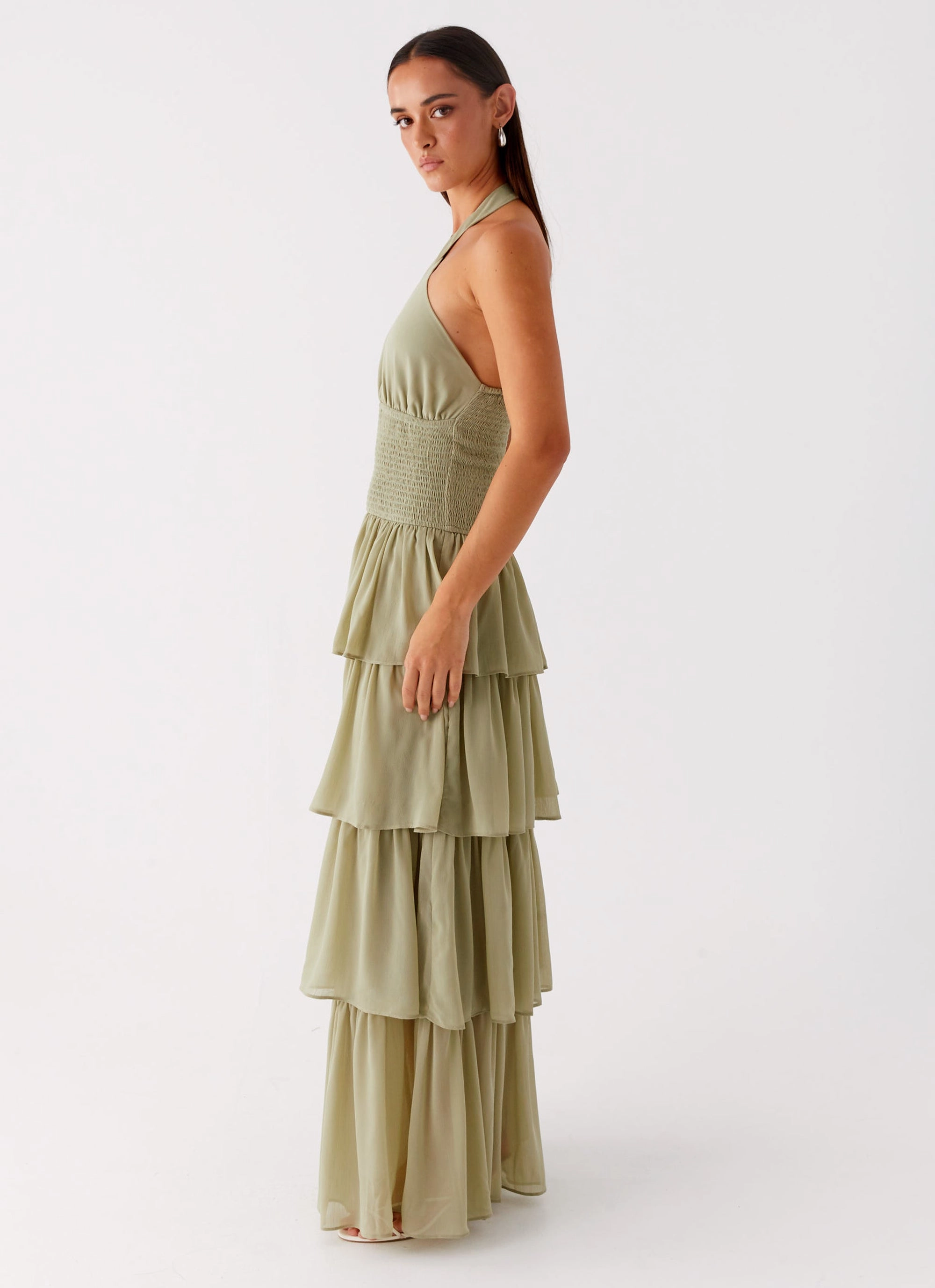 Bride Friend Salma Maxi Dress - Sage