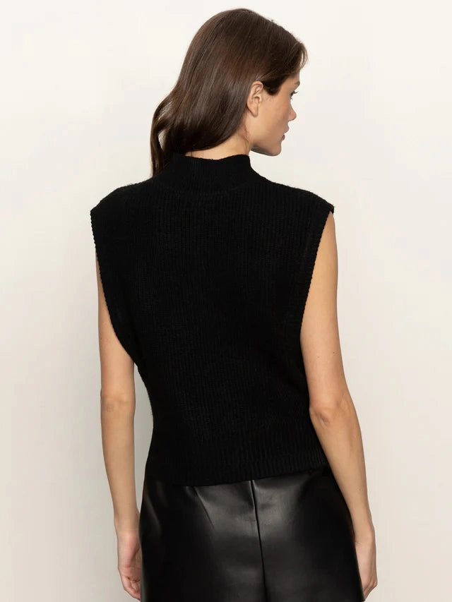 Ergonomic Fit Design Sanctuary City Sweater Shell in Black