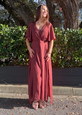 SAOIRSE MAXI DRESS All Look Side-Slit