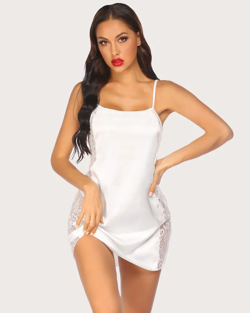Satin Silk Slip Dress