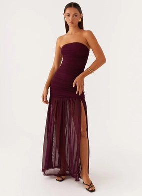 Summer Staple Savaya Maxi Dress - Mulberry