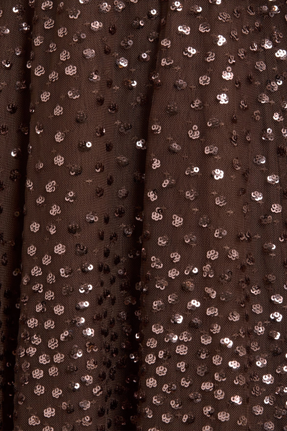 Scatter Dot Cape Sleeve Ankle Gown Event Glow