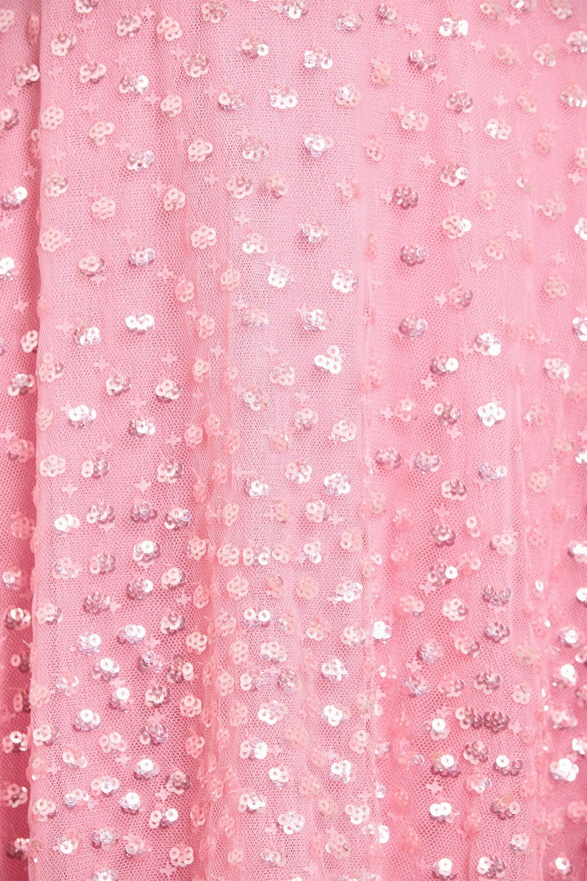Scatter Dot Ruffle Backless Ballerina Dress Satin Glow