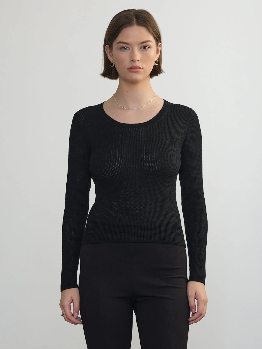 WrinkleResistant Cloth SCOOP NECK PULLOVER