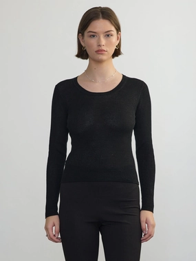 WrinkleResistant Cloth SCOOP NECK PULLOVER