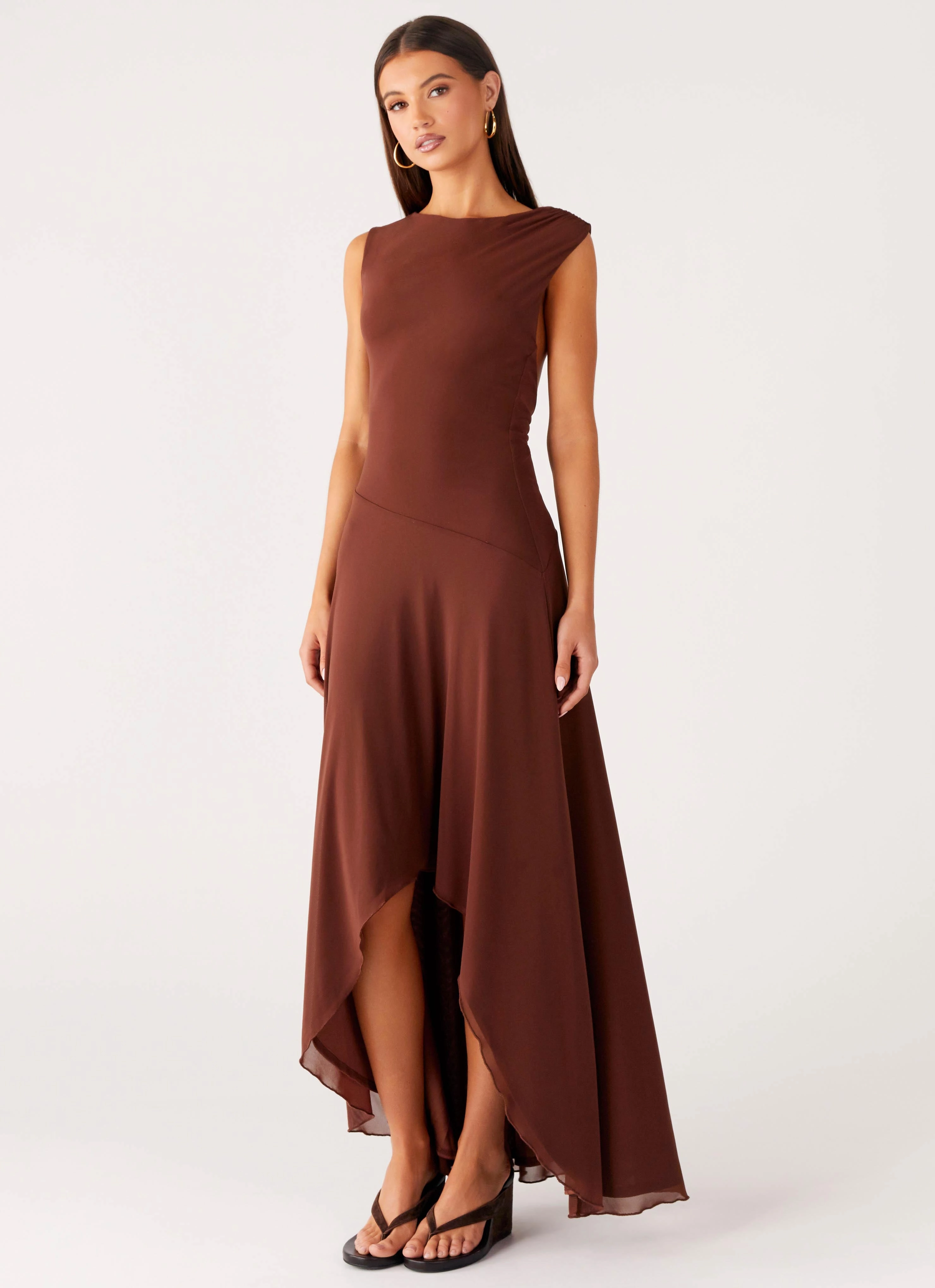 Danika Maxi Dress - Chocolate Polished Wear