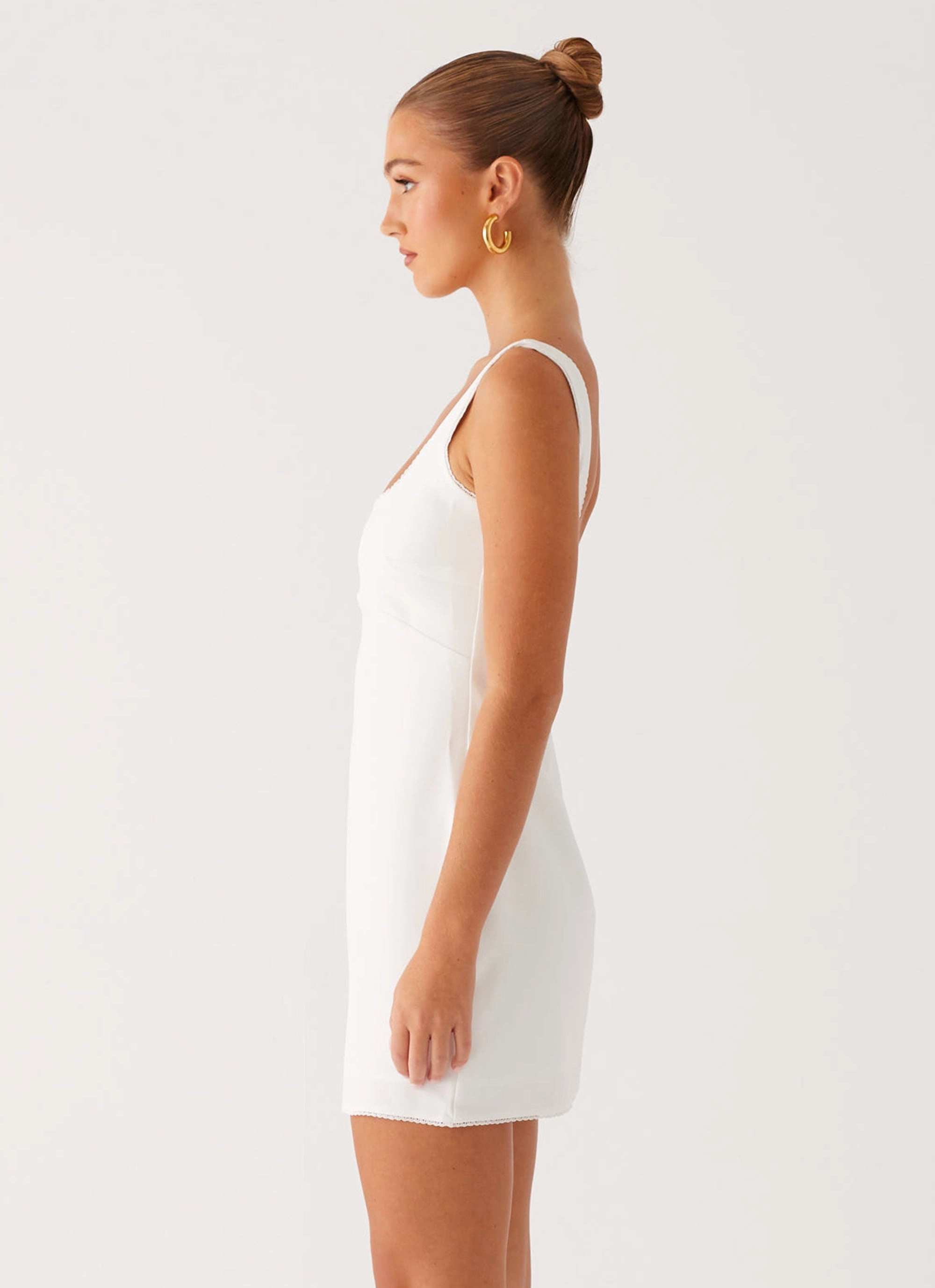 Work-Ready Look Must-have Sedona Mini Dress - White