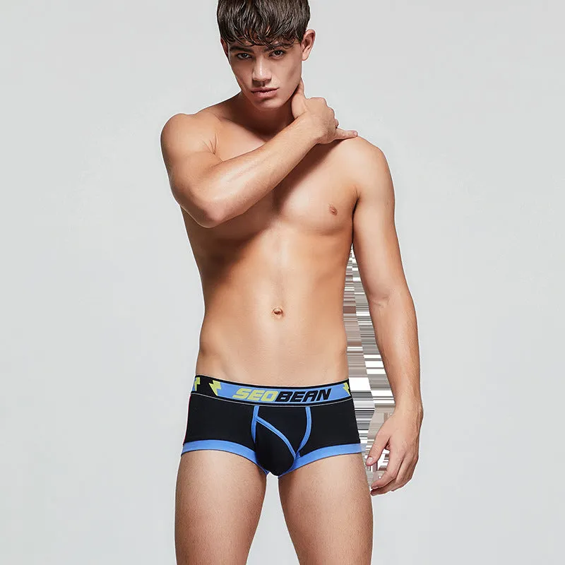 Seobean Christmas Men's Boxer Panties Hibin