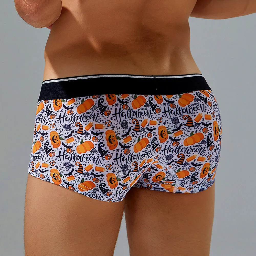 Seobean christmas men's panties hibin boxers briefs print