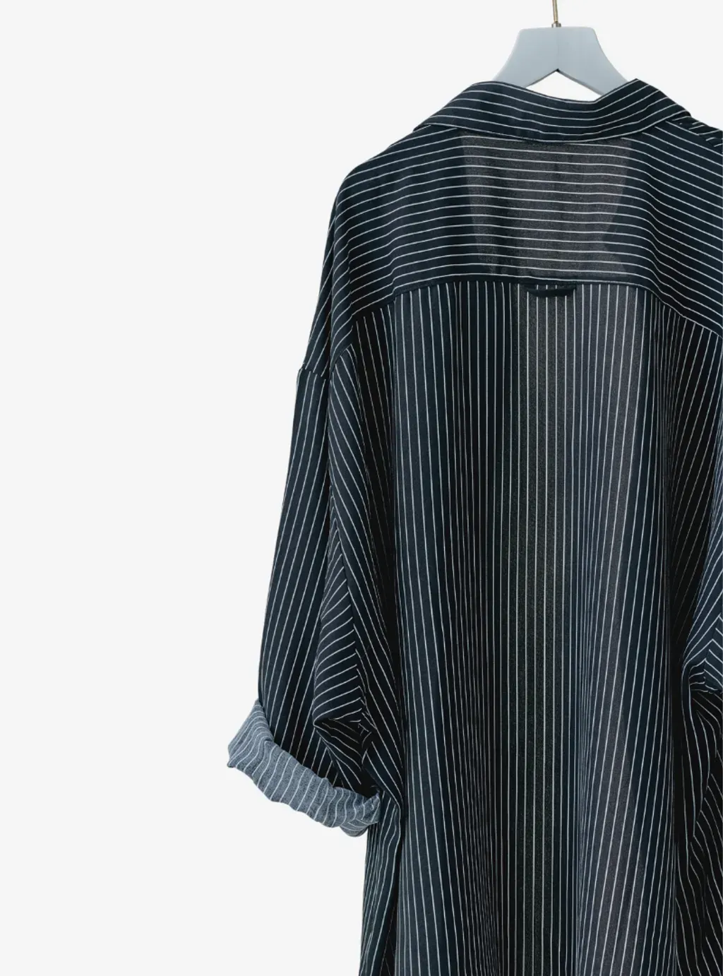 Setelan Kemeja Oversized Shirt dan Celana Lounge Pants - ALL BLACK