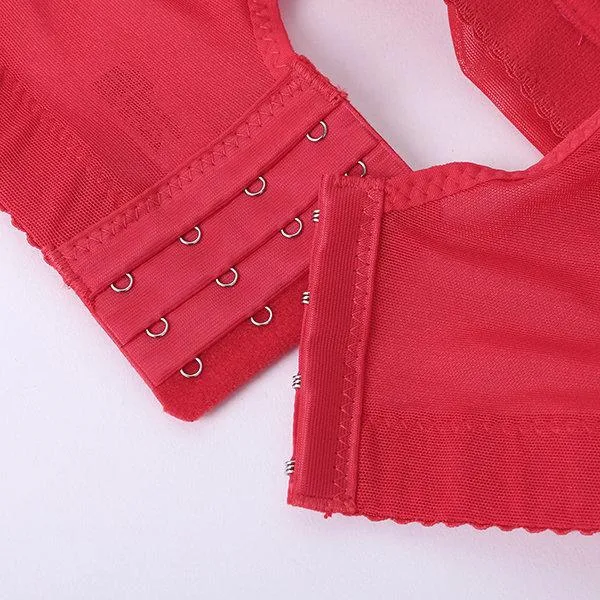 Sexy Push Up Lace-trim Lightly Lined Breathable Gather Bras