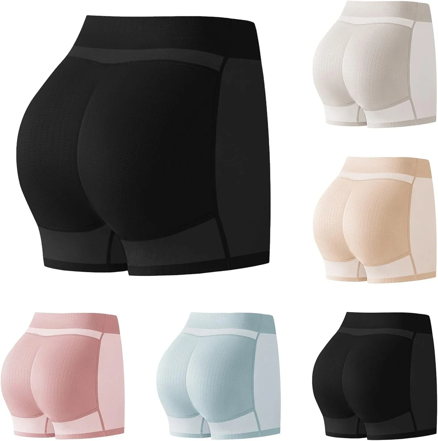 Sexy Underwear for Women Tummy Control High Waisted Lace Edged Soft Silky Printed Patterned Hipsterrrr Panties