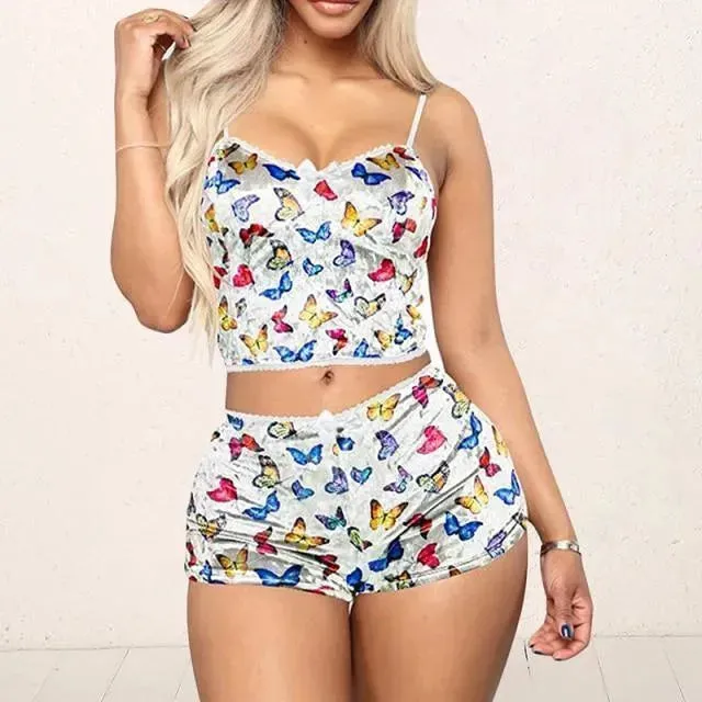 Sexy Women Strappy Pajama
